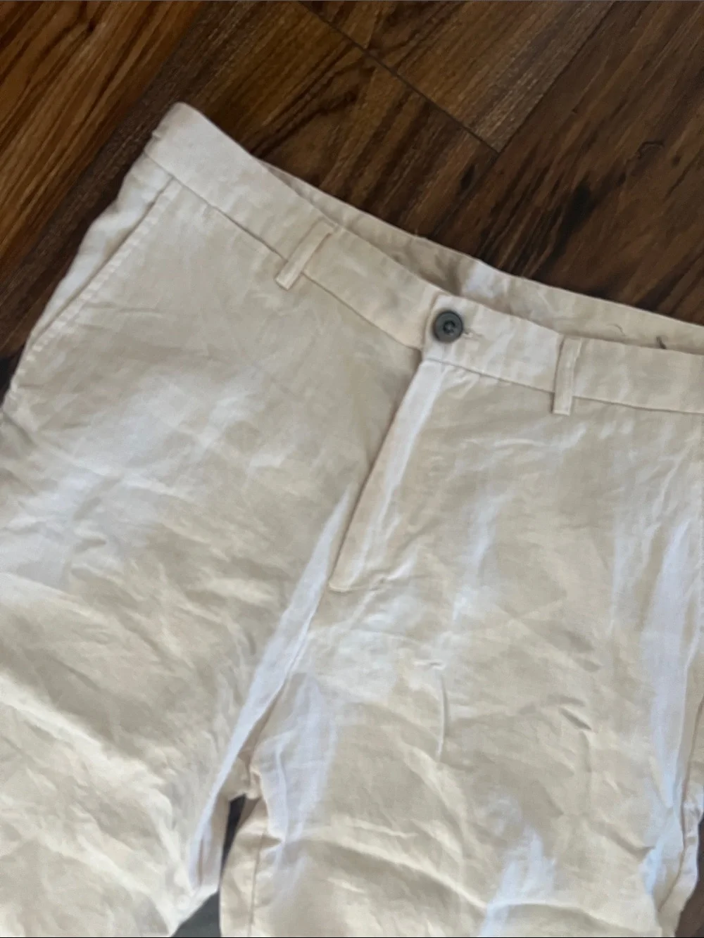 Tasso Elba Men's Light Cream Chinos